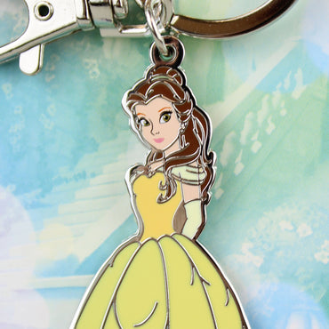 Beauty and the Beast Belle Pewter Keychain (Online Order Only)