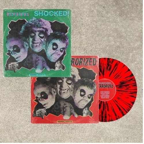 Terrorized/Shocked (Red W/ Black Splatter Vinyl) [Vinyl] (ONLINE ORDER ONLY)