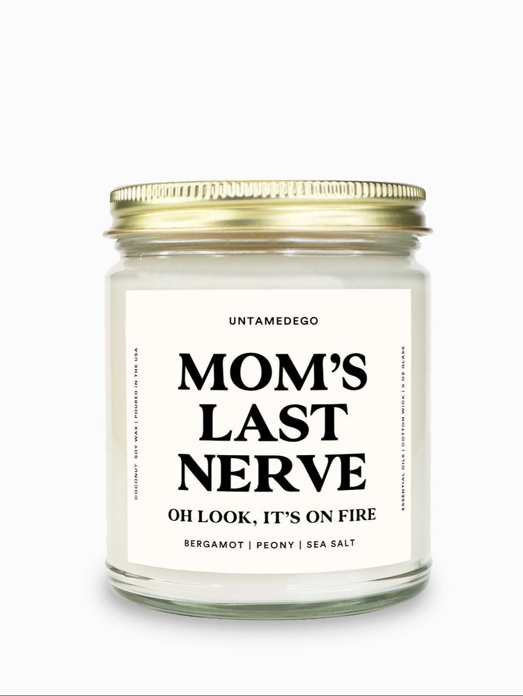 Mom's Last Nerve Gold Top Candle (ONLINE ORDER ONLY)