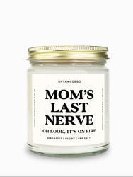 Mom's Last Nerve Gold Top Candle (ONLINE ORDER ONLY)