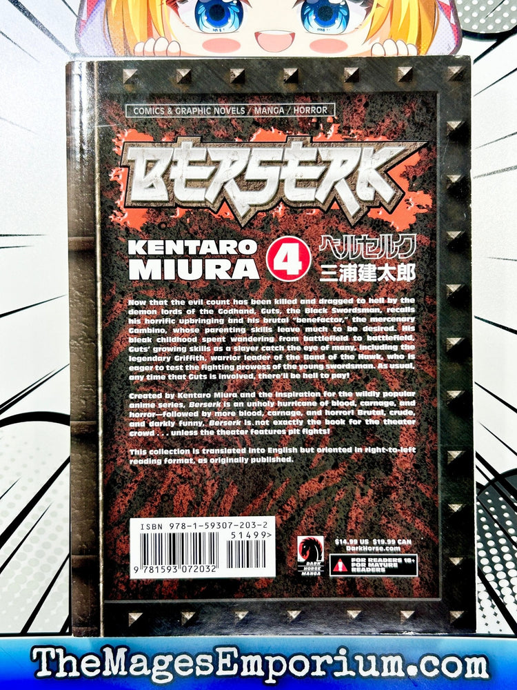Berserk Vol 4 (Online Order Only)