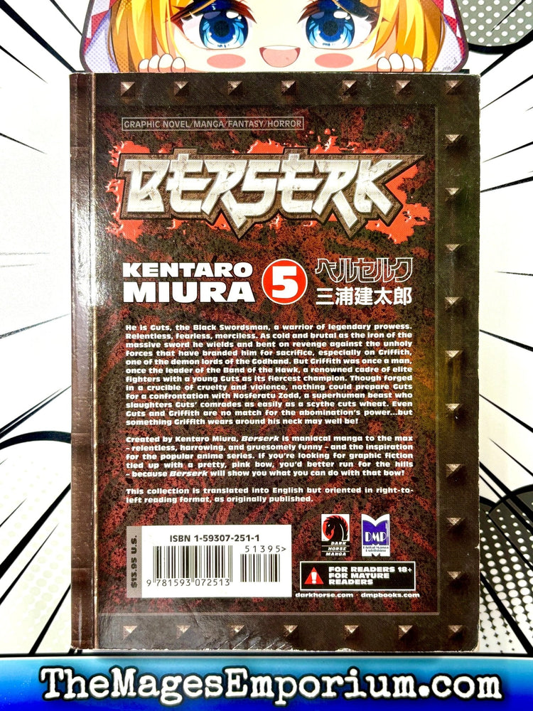 Berserk Vol 5 (Online Order Only)