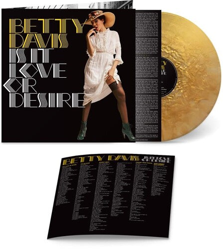 Betty Davis - Is It Love Or Desire (Colored Vinyl, Gold) [Vinyl] (ONLINE ORDER ONLY)