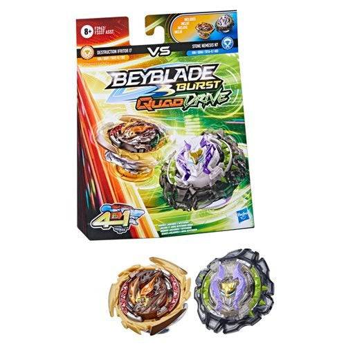 Beyblade Burst Quad Drive Dual Packs - Choose your Beyblade (Online Order Only)