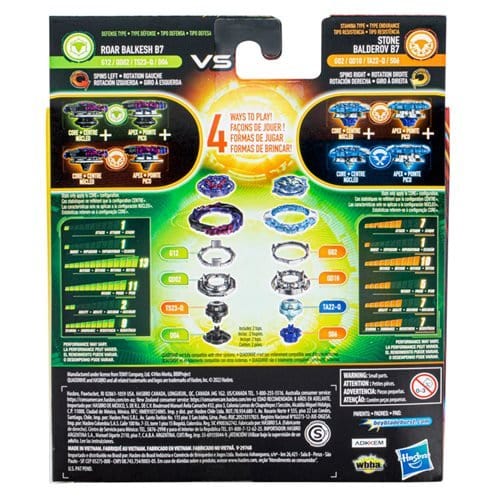 Beyblade Burst Quad Drive Dual Packs - Choose your Beyblade (Online Order Only)