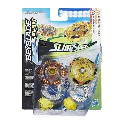Beyblade Burst Turbo Slingshock Dual Pack - Choose your Beyblade (Online Order Only)