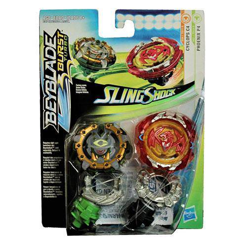 Beyblade Burst Turbo Slingshock Dual Pack - Choose your Beyblade (Online Order Only)