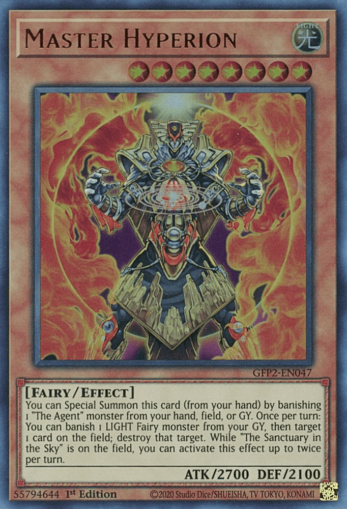 Master Hyperion [GFP2-EN047] Ultra Rare (ONLINE ORDER ONLY)
