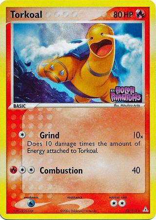 Torkoal (33/110) (Stamped) [EX: Holon Phantoms] (Online Only)
