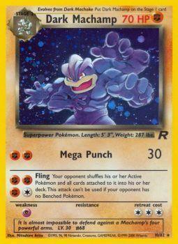 Dark Machamp (10/82) [Team Rocket Unlimited] (Online Only)