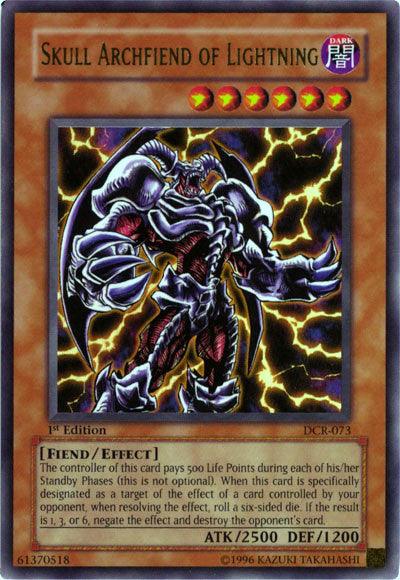 Skull Archfiend of Lightning [DCR-073] Ultra Rare (ONLINE ORDER ONLY)