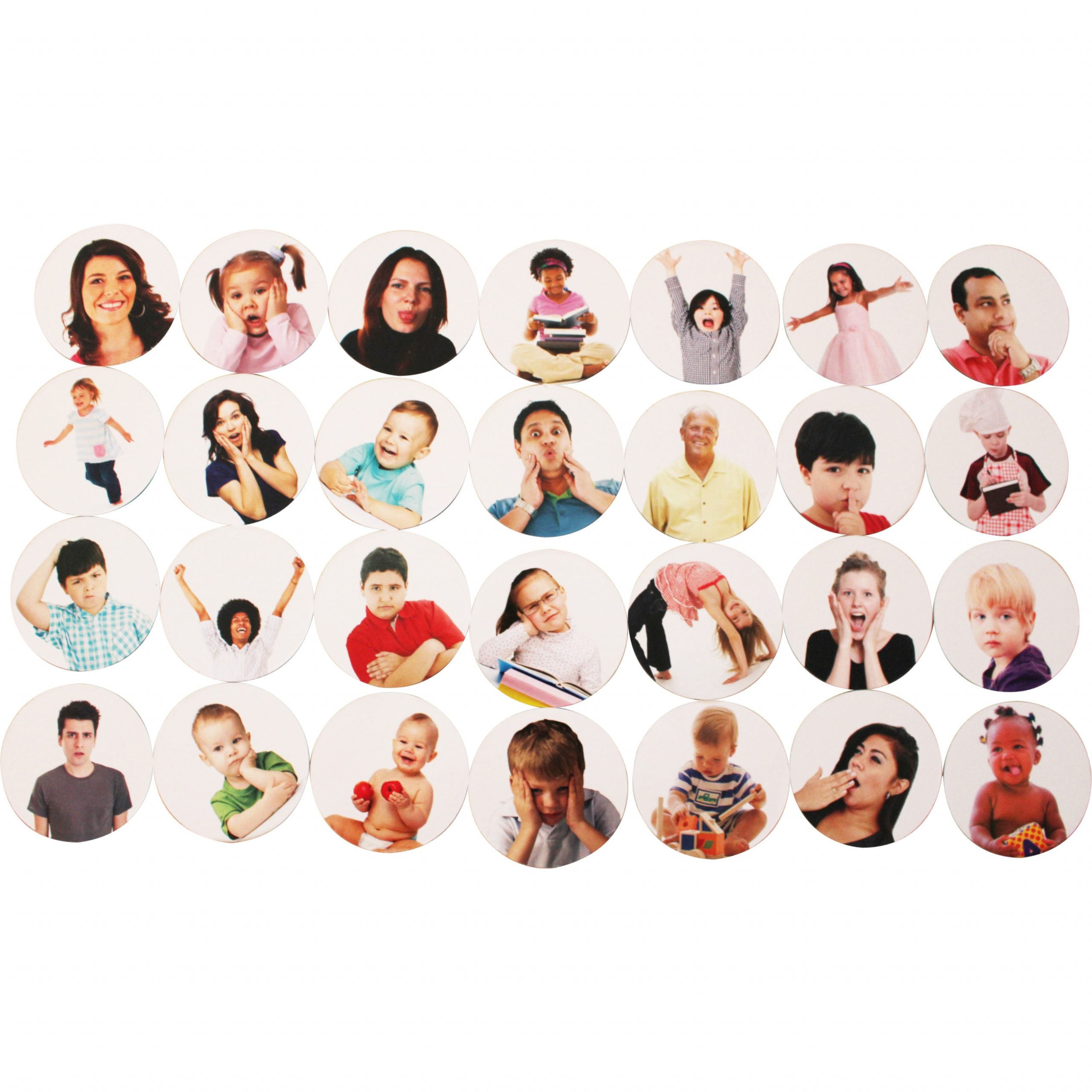 Emotion Tiles with Real Photos (ONLINE ORDER ONLY)