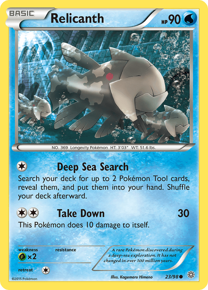 Relicanth (23/98) [XY: Ancient Origins] (Online Only)