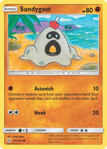 Sandygast (126/236) [Sun & Moon: Cosmic Eclipse] (Online Only)