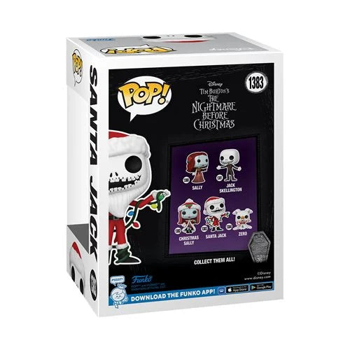 The Nightmare Before Christmas 30th Anniversary Santa Jack Funko Pop! Vinyl Figure #1383 (ONLINE ORDER ONLY)
