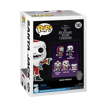 The Nightmare Before Christmas 30th Anniversary Santa Jack Funko Pop! Vinyl Figure #1383 (ONLINE ORDER ONLY)