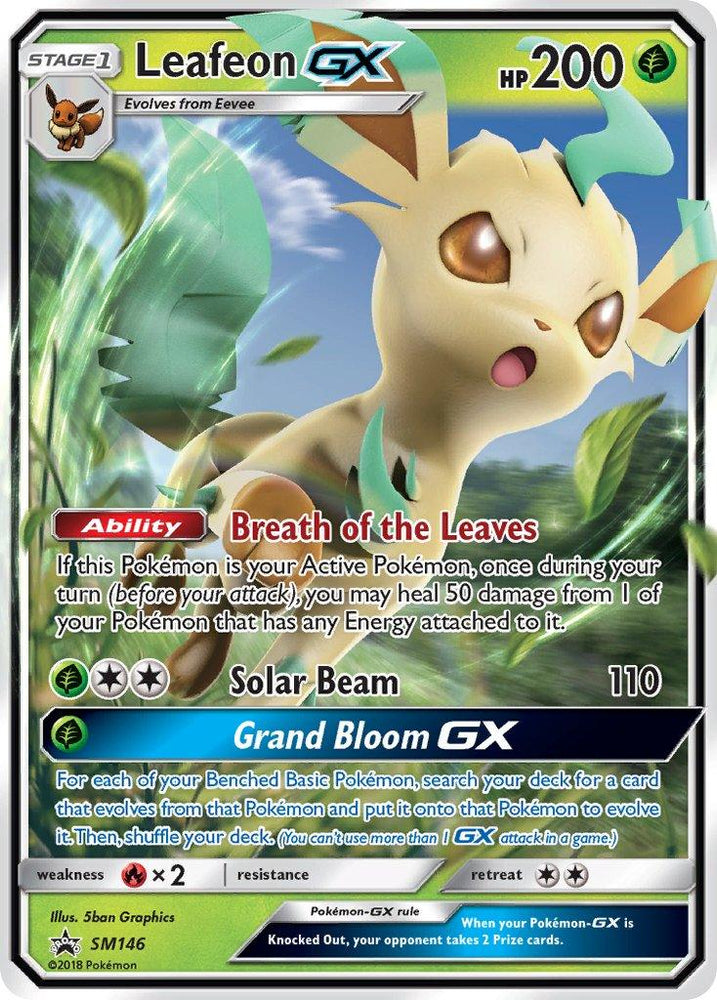 Leafeon GX (SM146) [Sun & Moon: Black Star Promos] (Online Only)