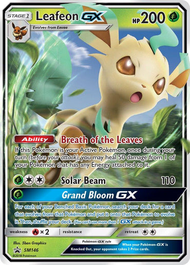 Leafeon GX (SM146) [Sun & Moon: Black Star Promos] (Online Only)