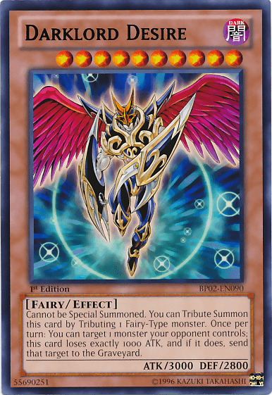 Darklord Desire [BP02-EN090] Rare (ONLINE ORDER ONLY)