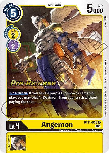 Angemon [BT11-038] [Dimensional Phase Pre-Release Promos] (ONLINE ORDER ONLY)