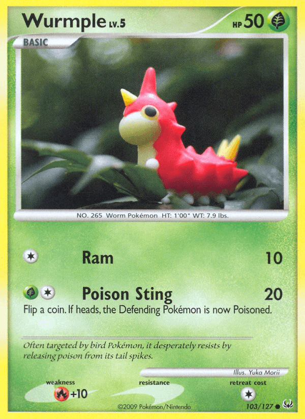 Wurmple (103/127) [Platinum: Base Set] (Online Only)