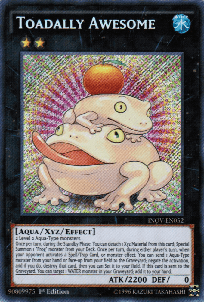 Toadally Awesome [INOV-EN052] Secret Rare (ONLINE ORDER ONLY)