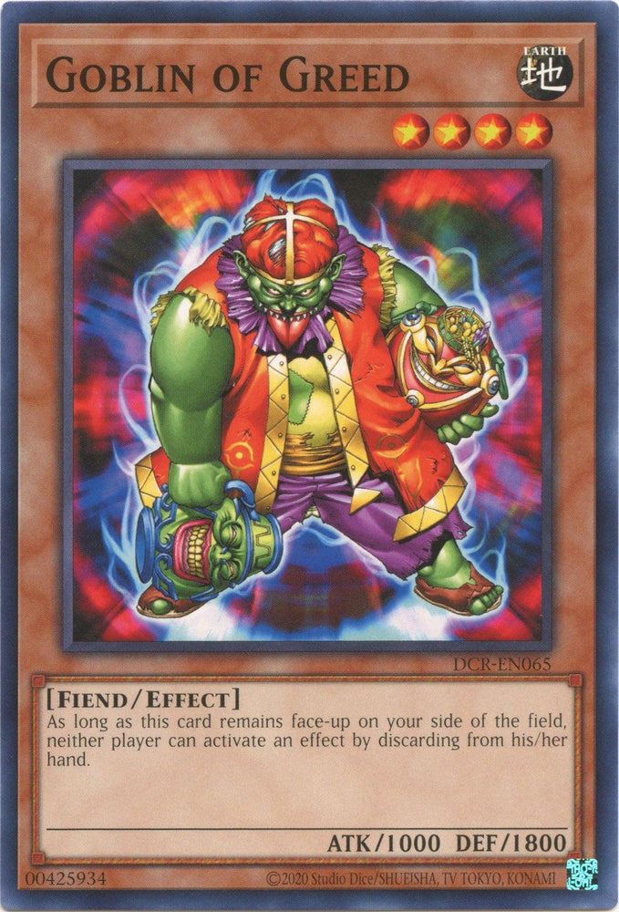 Goblin of Greed (25th Anniversary) [DCR-EN065] Common (ONLINE ORDER ONLY)