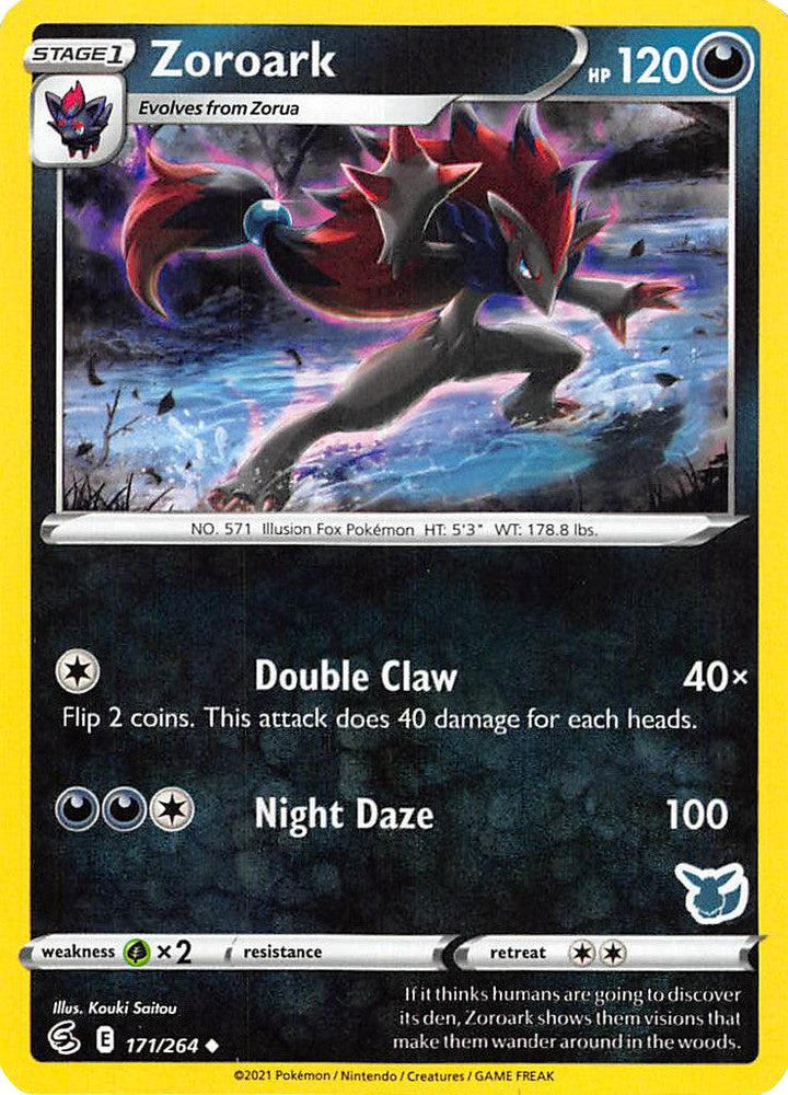 Zoroark (171/264) (Eevee Deck) [Battle Academy 2022] (Online Only)