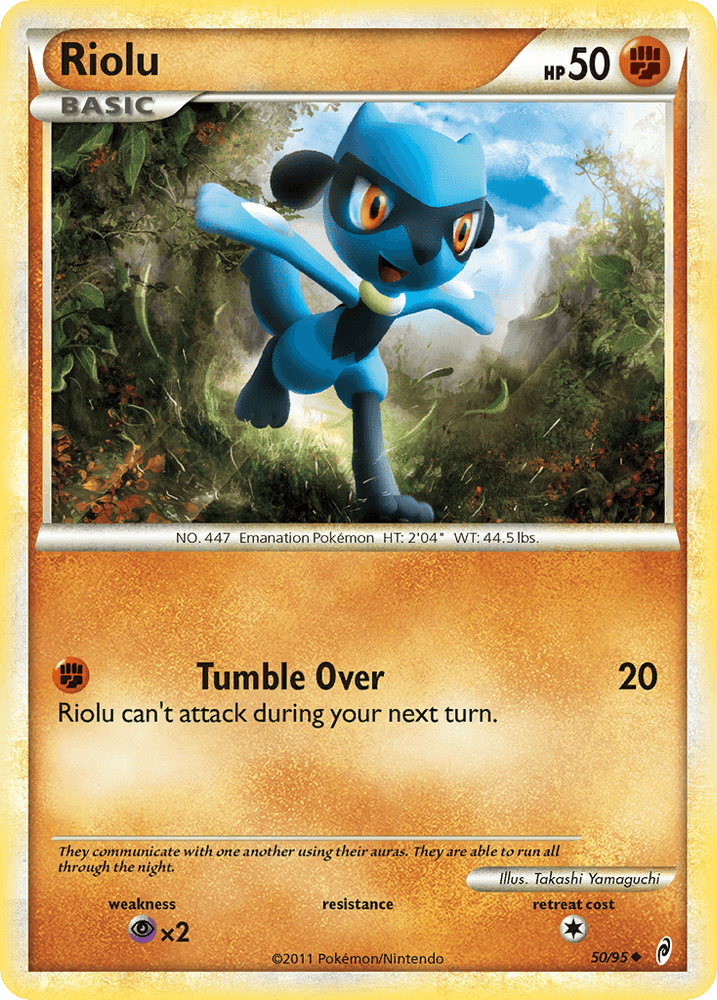 Riolu (50/95) [HeartGold & SoulSilver: Call of Legends] (Online Only)