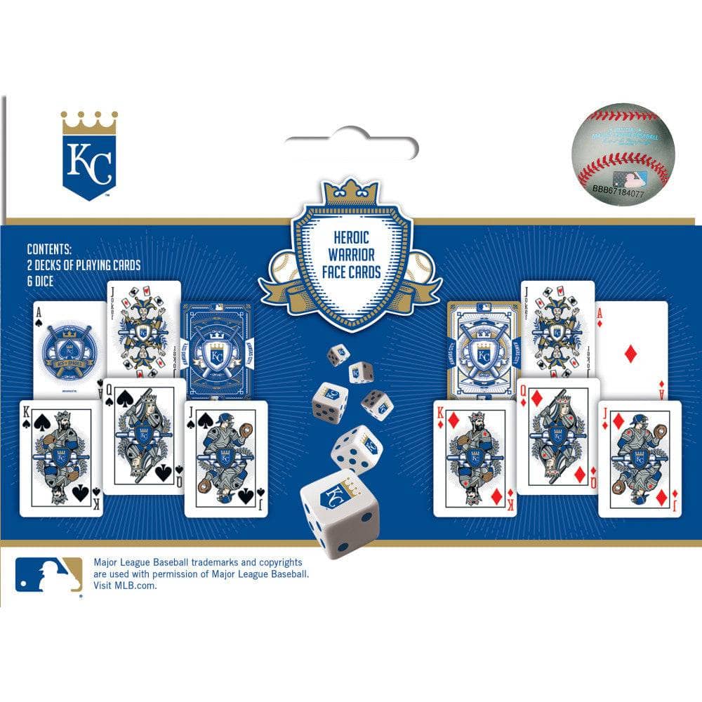 Kansas City Royals - 2-Pack Playing Cards & Dice Set (ONLINE ORDER ONLY)