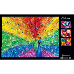 Brilliance - Peacock Delight 500 Piece Jigsaw Puzzle (ONLINE ORDER ONLY)