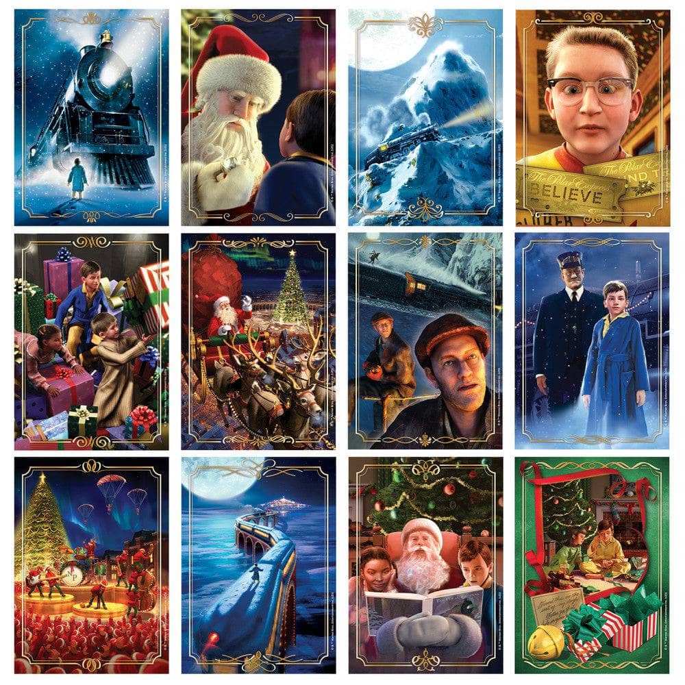 12 Days of The Polar Express Jigsaw Puzzles - Advent Calendar