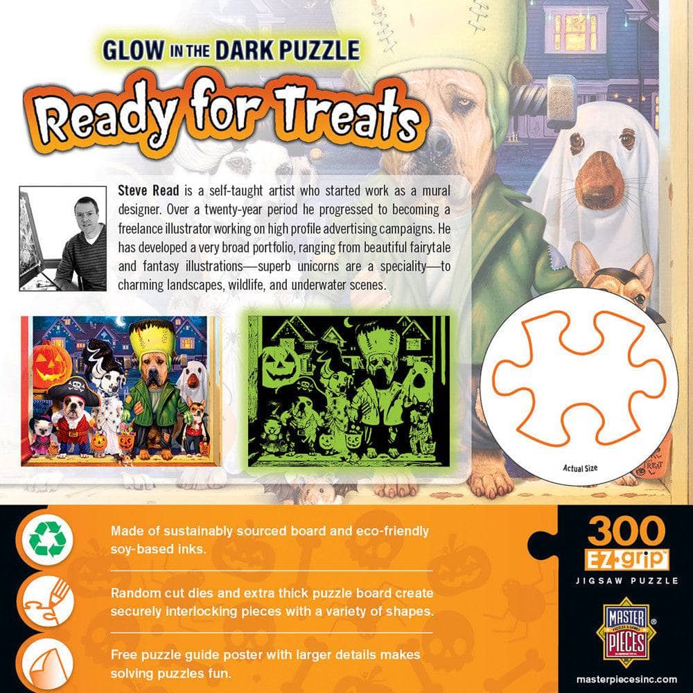 Glow in the Dark - Ready for Treats 300 Piece EZ Grip Jigsaw Puzzle