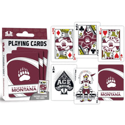 Montana Grizzlies Playing Cards - 54 Card Deck (ONLINE ORDER ONLY)