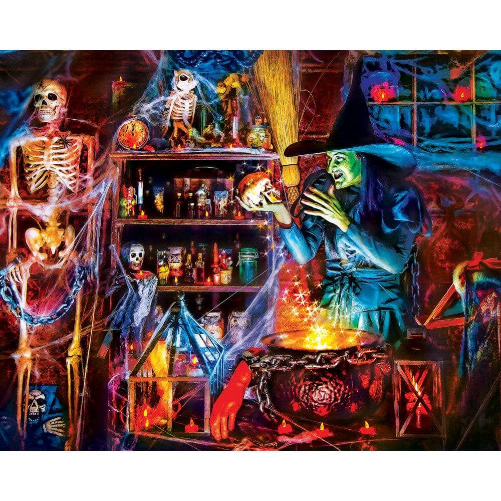 Halloween Glow in the Dark 4-Pack 100 Piece Jigsaw Puzzles (ONLINE ORDER ONLY)