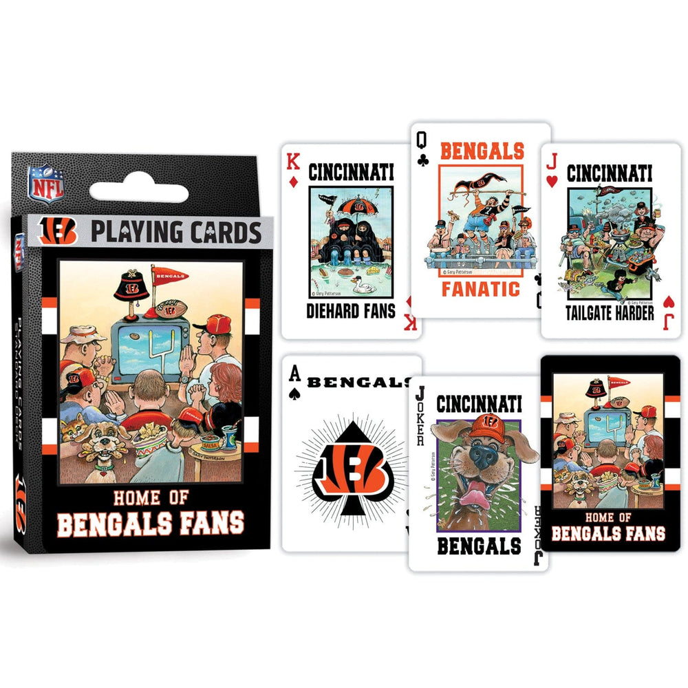 Cincinnati Bengals Fan Deck Playing Cards - 54 Card Deck (ONLINE ORDER ONLY)
