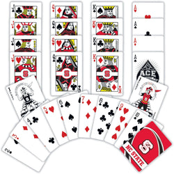 NC State Wolfpack Playing Cards - 54 Card Deck (ONLINE ORDER ONLY)