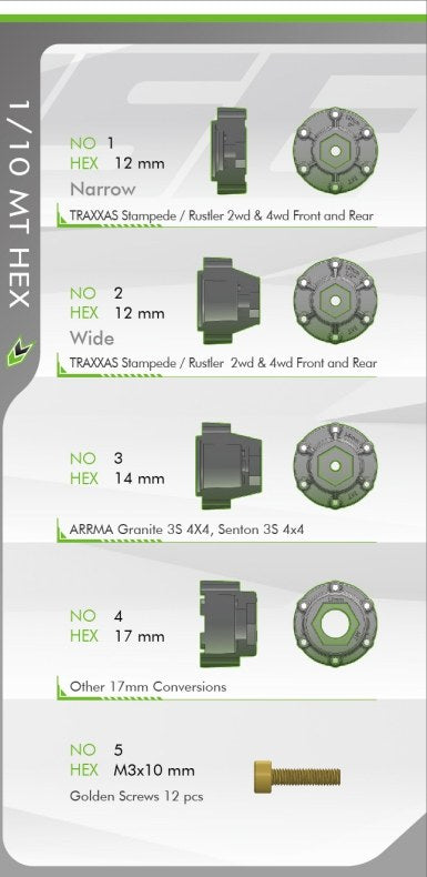 Louise RC MT-Rock Soft 1/10 2.8 Monster Truck Belted Tires 12mm, 14mm and 17mm hex LT3275SX (ONLINE ORDER ONLY)