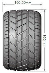 Louise RC MT-Rocket Sport 1/8 3.8 Monster Truck MFT Belted Tires 17mm Hex Hub 0 & 1/2 Offset LT3320X (ONLINE ORDER ONLY)