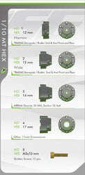 Louise RC MT-Rock Soft 1/10 2.8 Monster Truck Belted Tires 12mm, 14mm and 17mm hex LT3275SX (ONLINE ORDER ONLY)