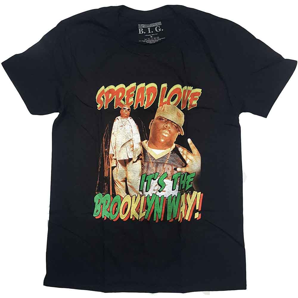 Biggie Smalls - Spread The Love [T-Shirt] (ONLINE ORDER ONLY)