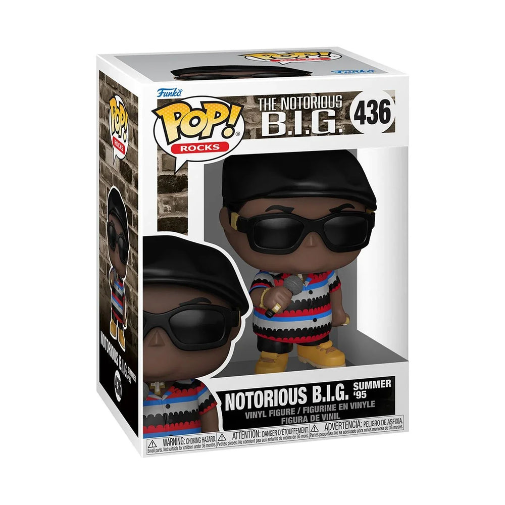 Funko POP! Rocks: The Notorious B.I.G. - Notorious B.I.G. Summer '95 436 (ONLINE ORDER ONLY)