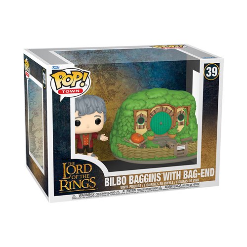 Funko POP! Towns: The Lord Of The Rings - Bilbo Baggins With Bag-End 39 (ONLINE ORDER ONLY)