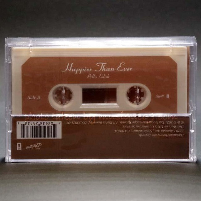 Happier Than Ever (Limited Edition, Spotify Fans First Exclusive Magnolia Shell Edition) (Cassette) [Cassette] (ONLINE ORDER ONLY)