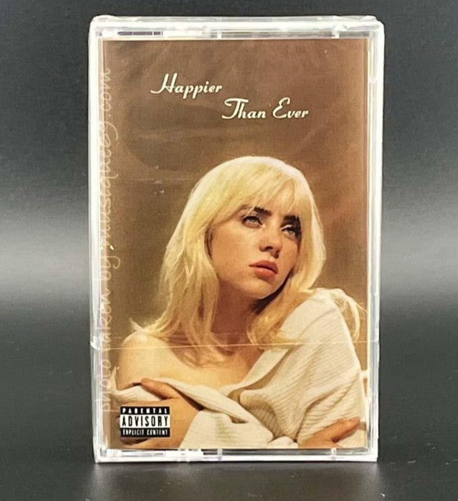 Happier Than Ever (Limited Edition, Spotify Fans First Exclusive Magnolia Shell Edition) (Cassette) [Cassette] (ONLINE ORDER ONLY)