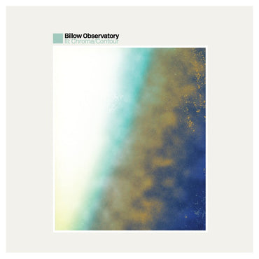 BILLOW OBSERVATORY - III: Chroma/Contour [CD] (ONLINE ORDER ONLY)