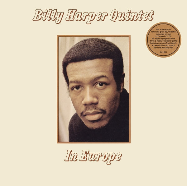 BILLY HARPER QUINTET - In Europe [Vinyl] (ONLINE ORDER ONLY)
