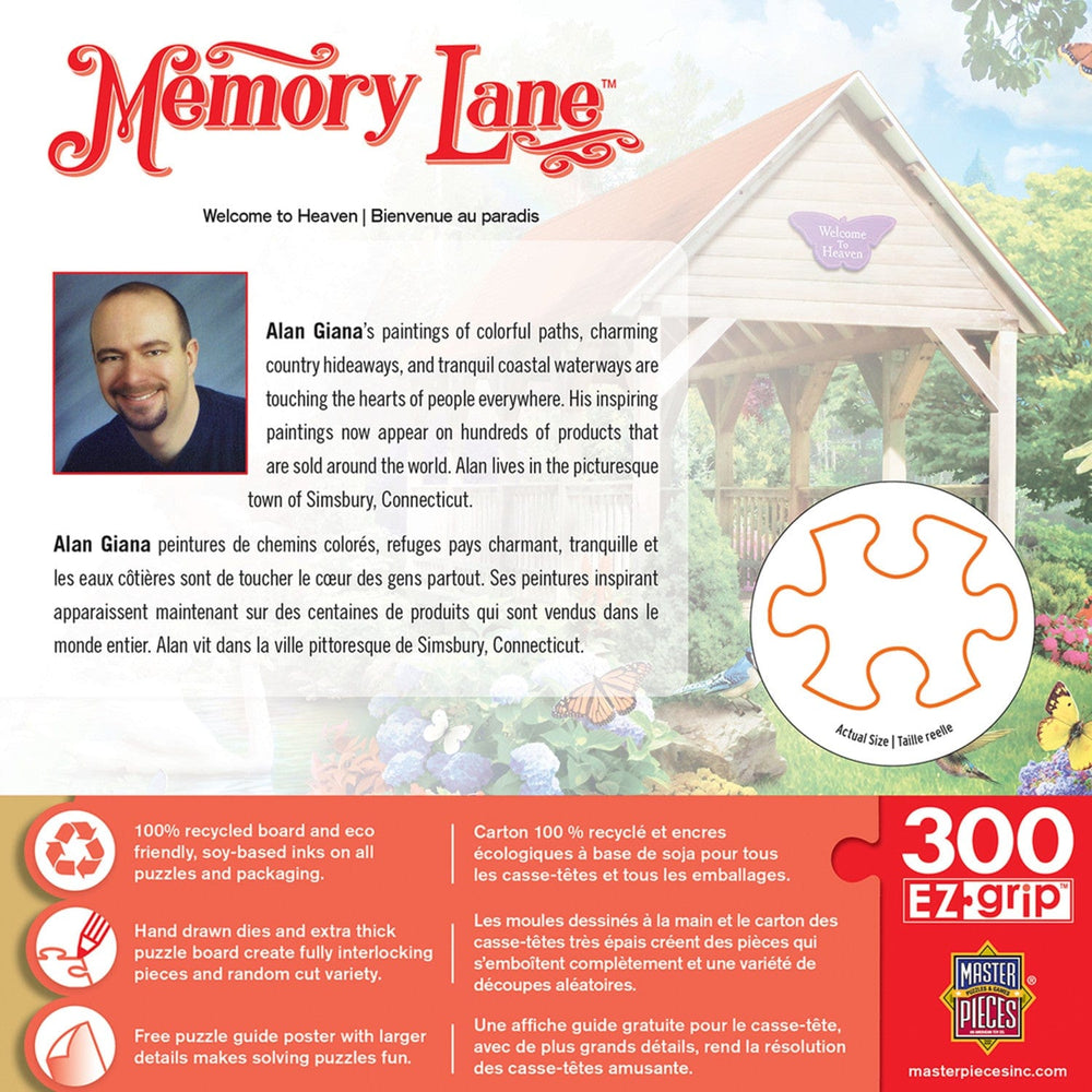 Memory Lane - Welcome to Heaven 300 Piece EZ Grip Jigsaw Puzzle (ONLINE ORDER ONLY)