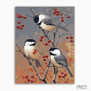 Birds & Red Fruits (ONLINE ORDER ONLY)
