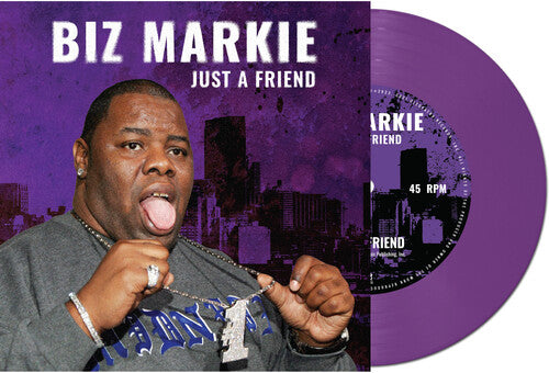 Biz Markie - Just A Friend (Colored Vinyl, Purple, Remastered, Remixed) (7" Single) [Vinyl] (ONLINE ORDER ONLY)